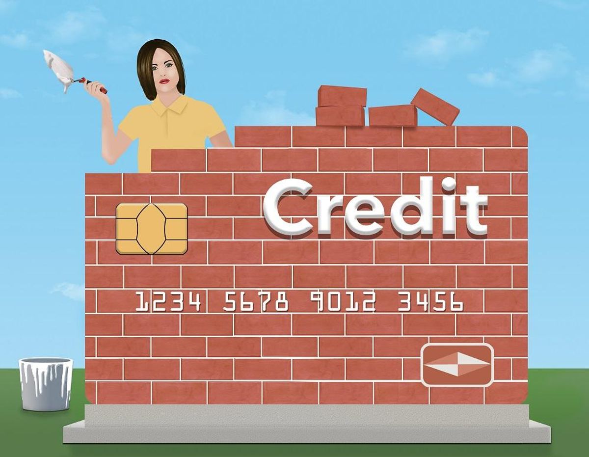 building business credit concept