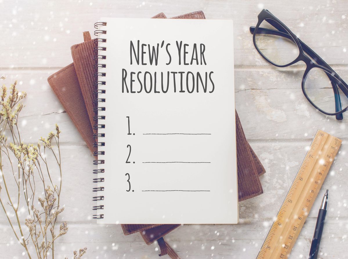 List of New Year's resolutions for salespeople