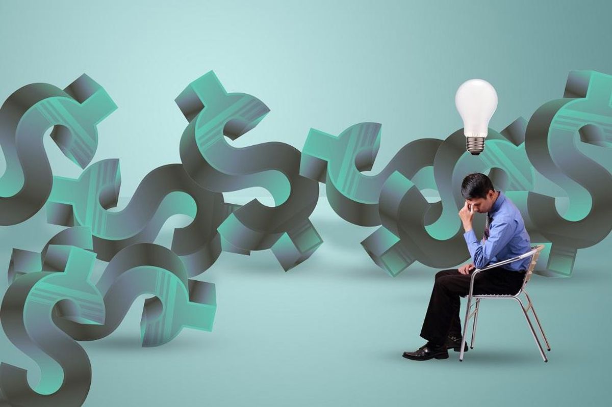 Man worried about financial statement fraud