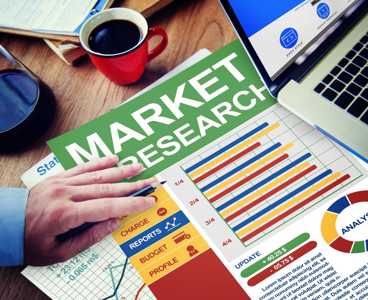 Market research concept