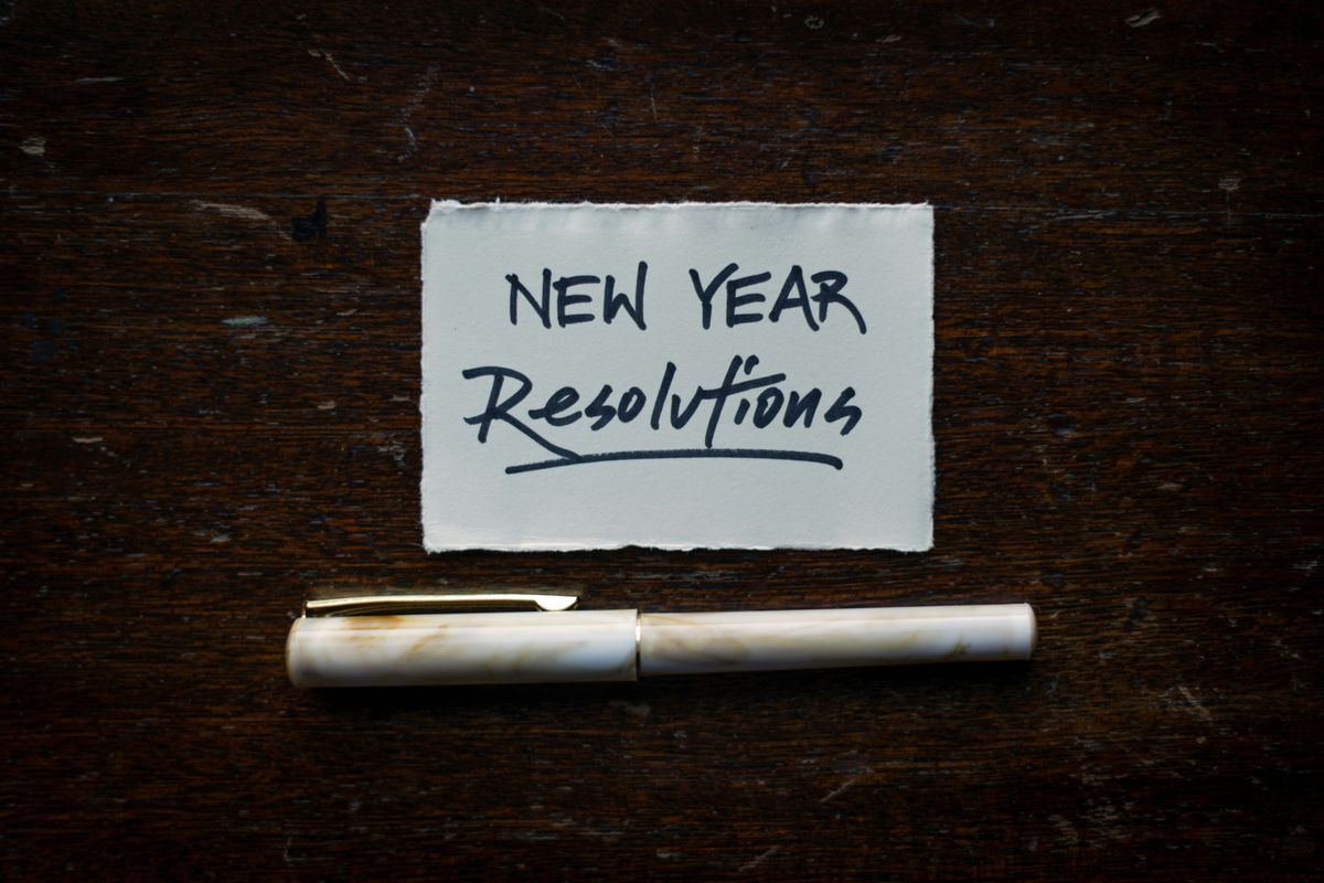 New Year's resolutions list for micropreneur
