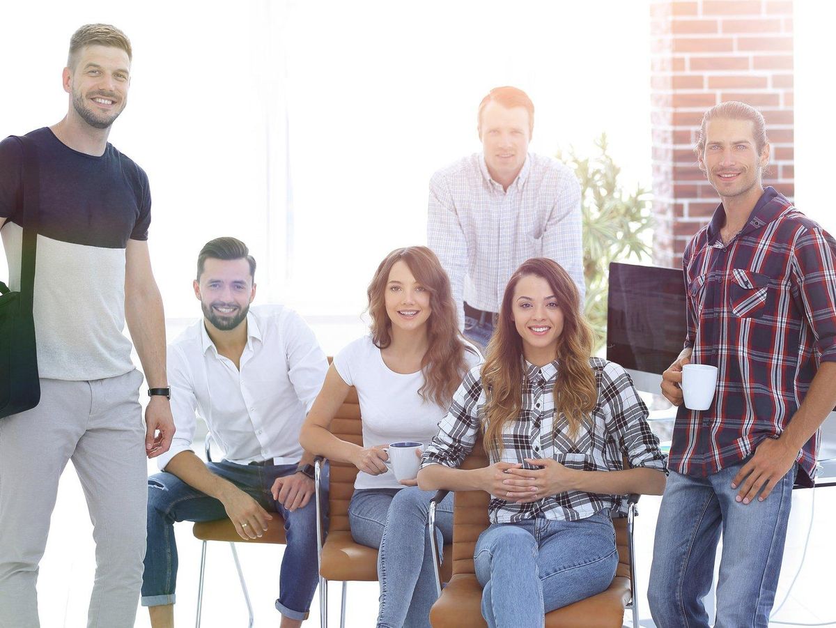 portrait of a creative team