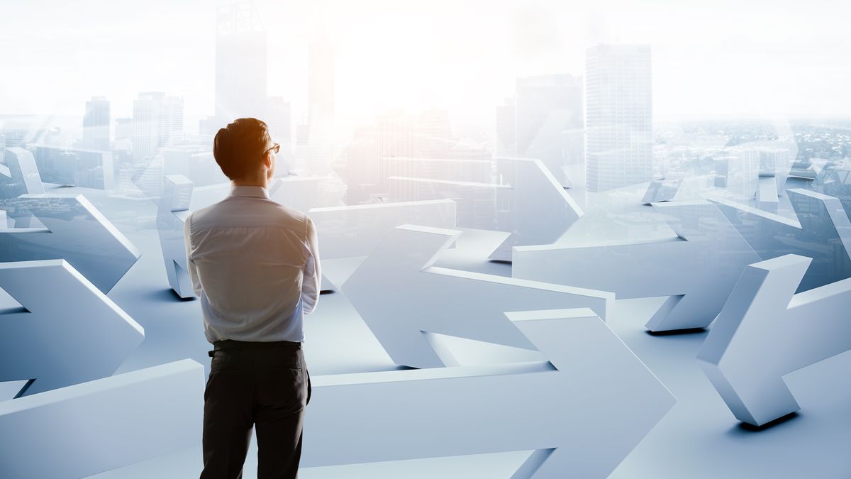 Young entrepreneur contemplated solutions to ethical challenges